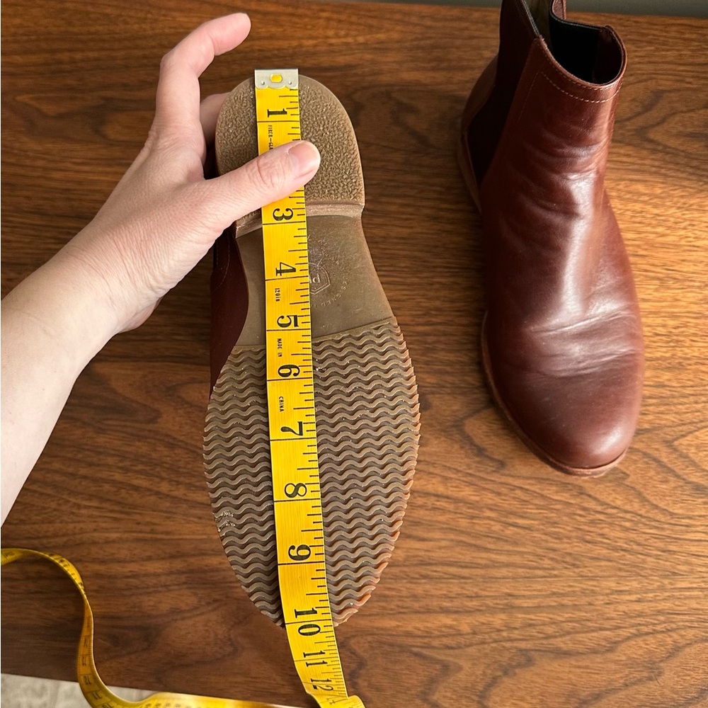 Poppy Barley Rich Brown Leather Ankle Boots - Picture 7 of 8